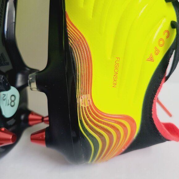 Adidas Copa Sense.1 SG Game Data Soccer Cleats GY8935 Size 8.5 Team Solar Yellow main image 7